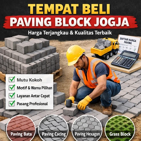 tempat beli paving block jogja