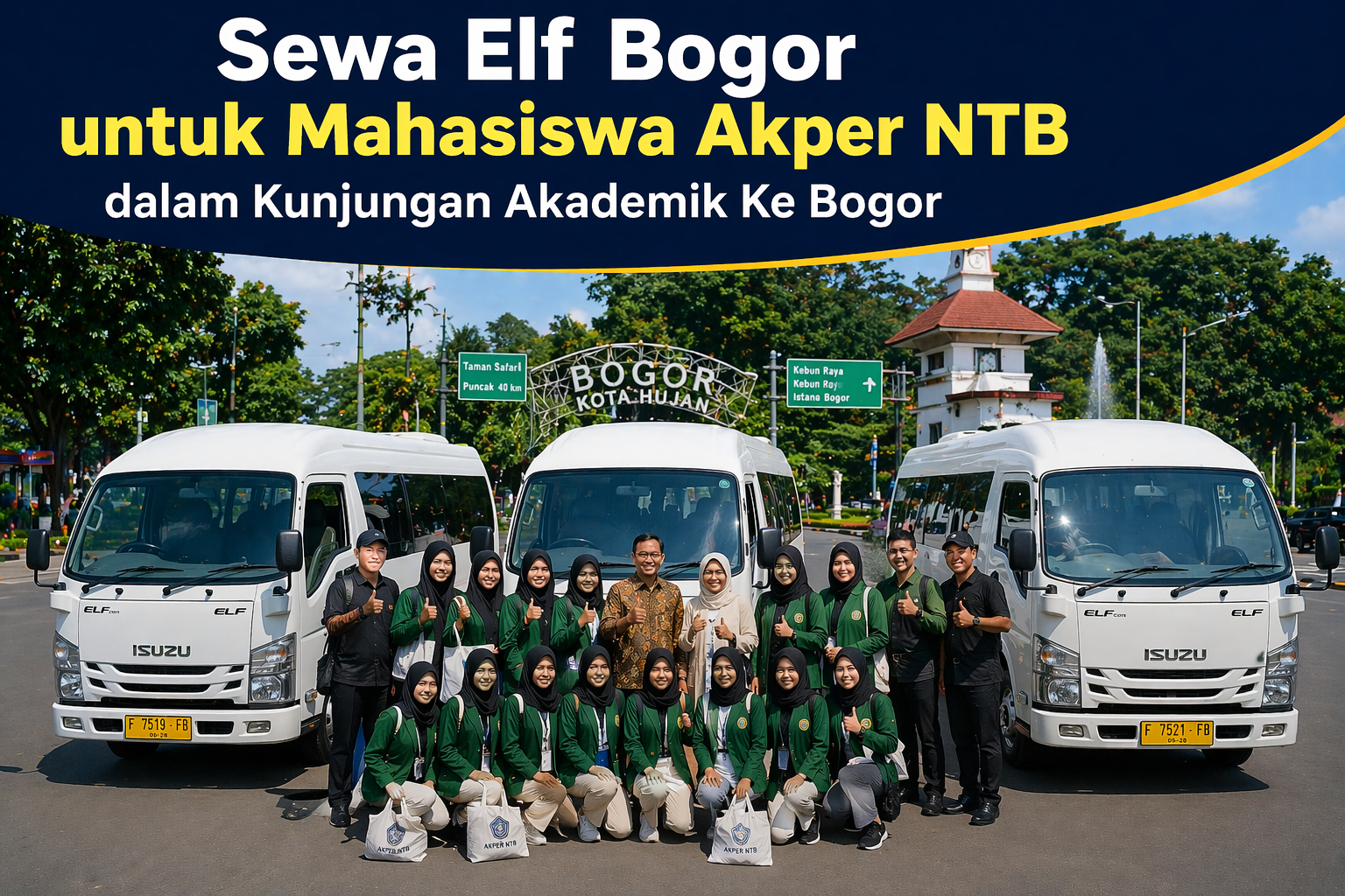 sewa elf Bogor joinfuntravels.co.id